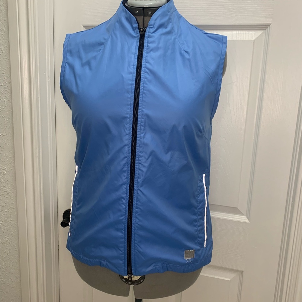 Nike Blue Sleeveless Jacket